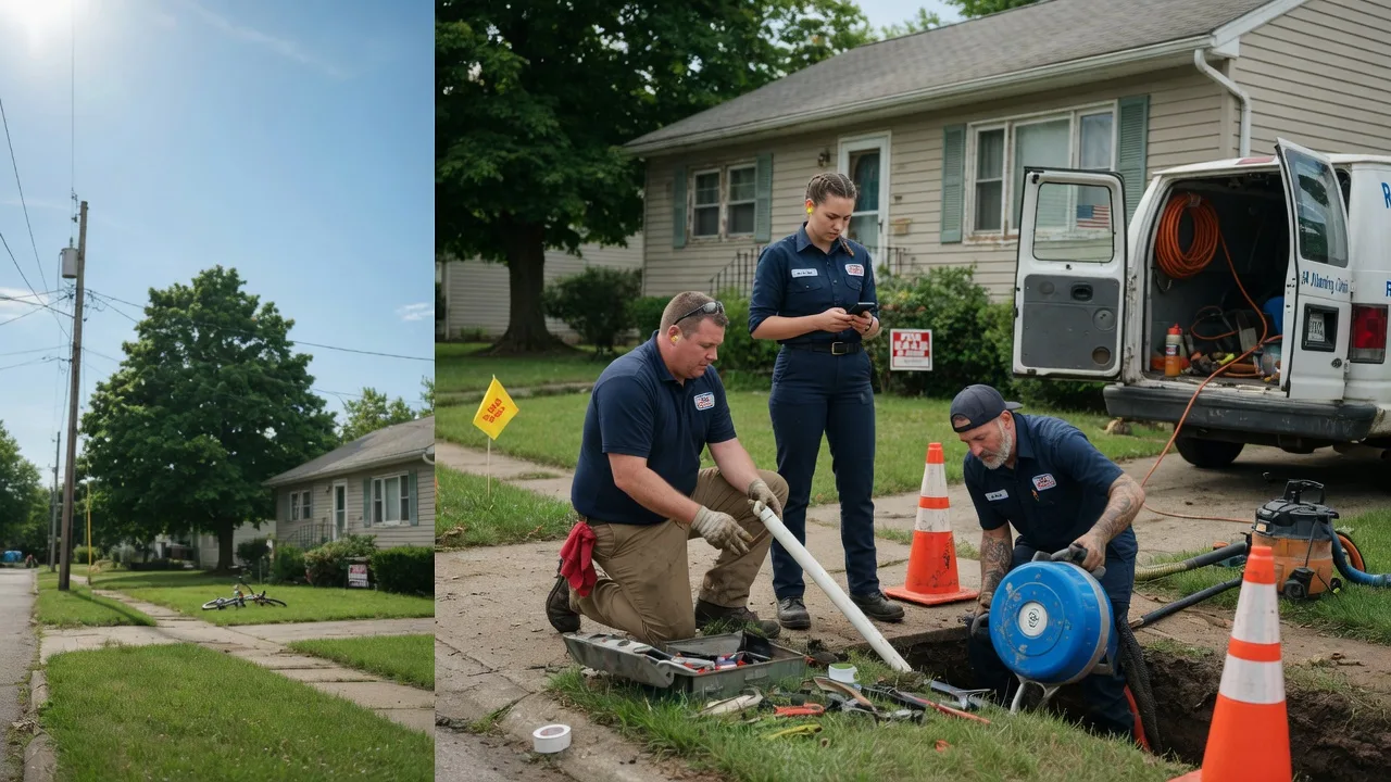 Sewer Line Repair in Hustontown, PA near me